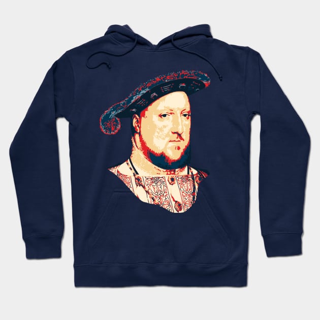 King Henry VIII Pop Art Hoodie by Nerd_art